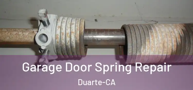 Garage Door Spring Repair Duarte-CA