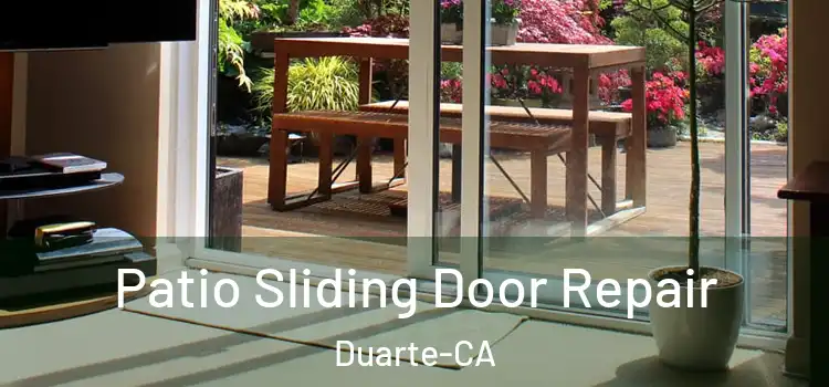 Patio Sliding Door Repair Duarte-CA